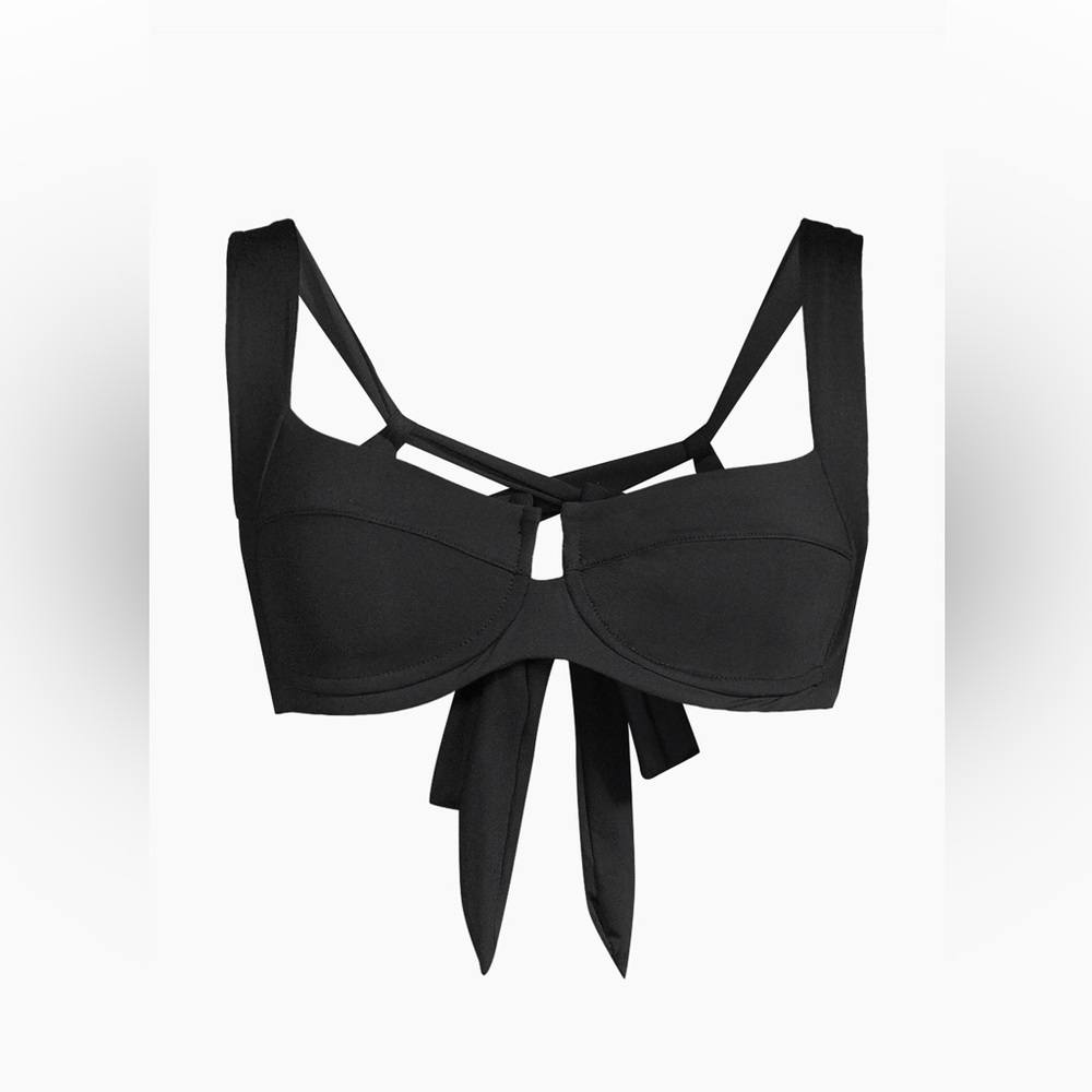 L*Space Sensual Solids Camellia Bikini Top - Picture 6 of 9